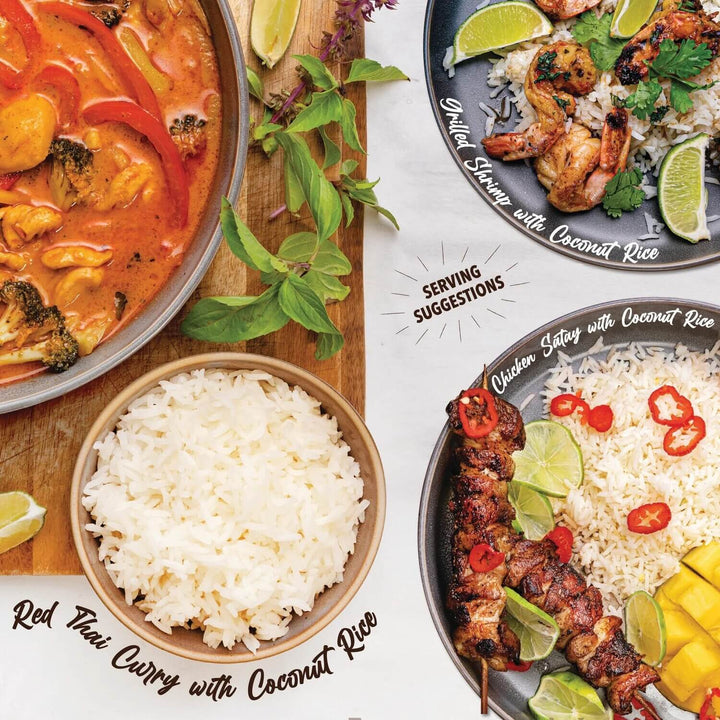 可微波的亞洲自製椰子飯 by金燕窩.我附近的椰子糯米飯在線上。