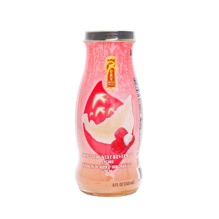 Premium Bird's Nest Drink - Lychee -  6 or 12 Bottles x 240ml (8 oz.)