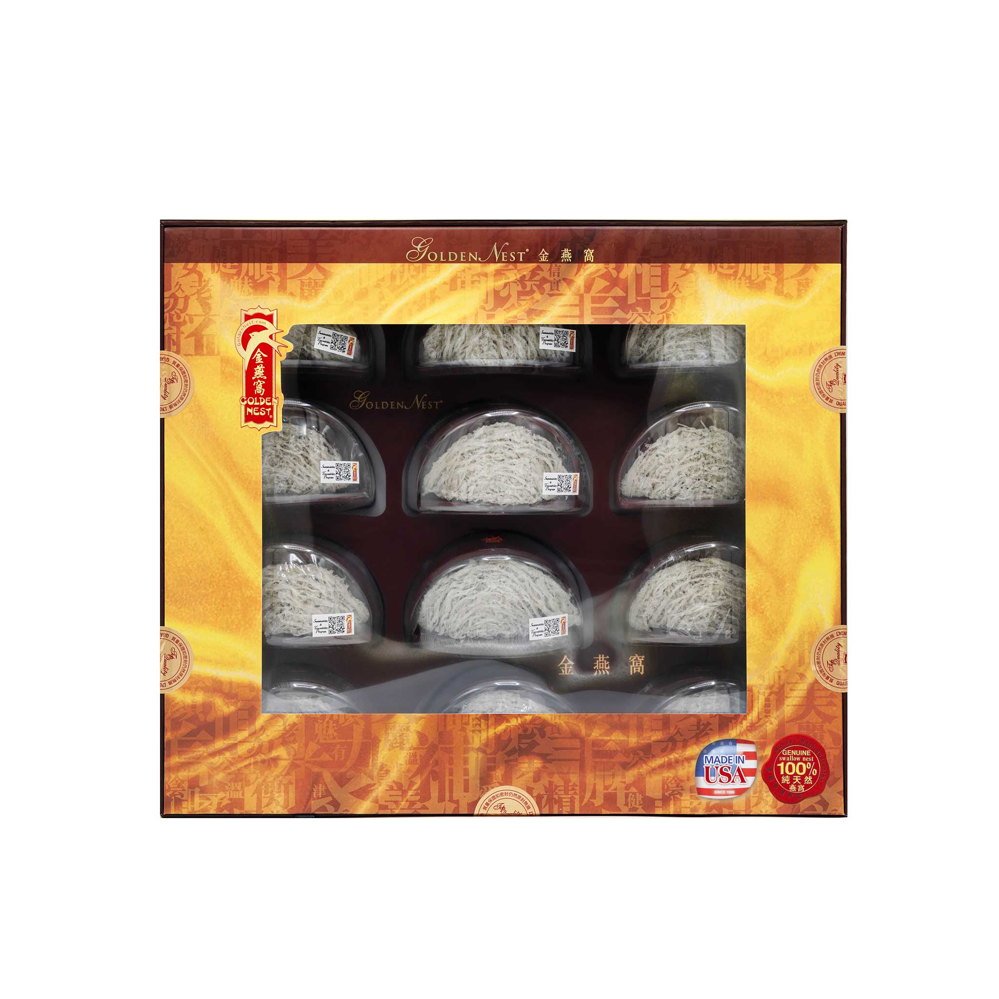 Simply Swift™ Premium Edible Swallow Bird Nest - 12 pieces
