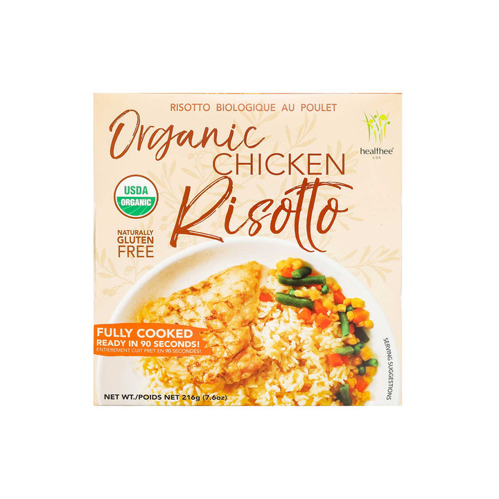HEALTHEE Organic Chicken Risotto - 3 bowls x 216 grams (7.6 oz.)