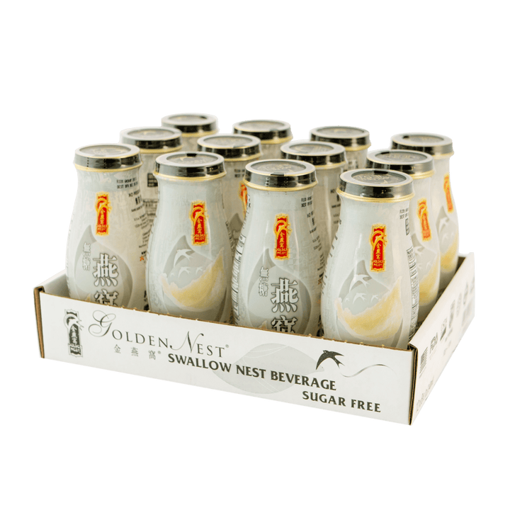 Premium Bird's Nest Drink -  Sugar Free -  6 or 12 Bottles x 240ml (8 oz.)