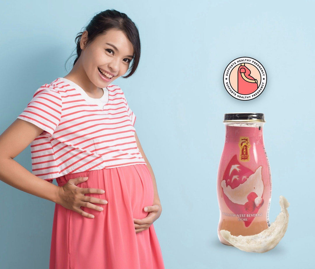 Bird's Nest Drink - Lychee - 12 bottles x 240ml (8 oz.) Bird's Nest Soups & Drinks GOLDEN NEST