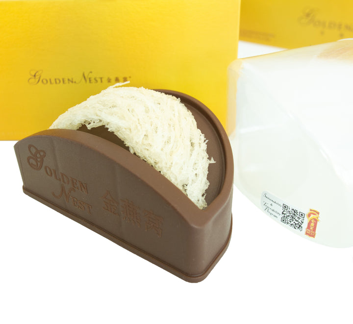 12 pack of Golden Nest Simply Swift premium quality swallow birds nests. Buy swallow edible bird nest near me