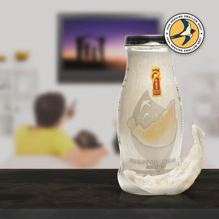 Bird's Nest Drink - Sugar Free - 12 bottles x 240ml (8 oz.) Bird's Nest Soups & Drinks GOLDEN NEST