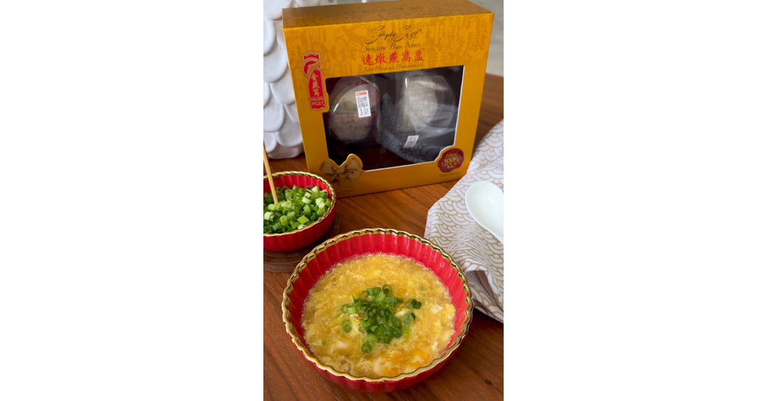 燕窩蛋花湯配Simply Swift™速燉燕窩盞 燕窩