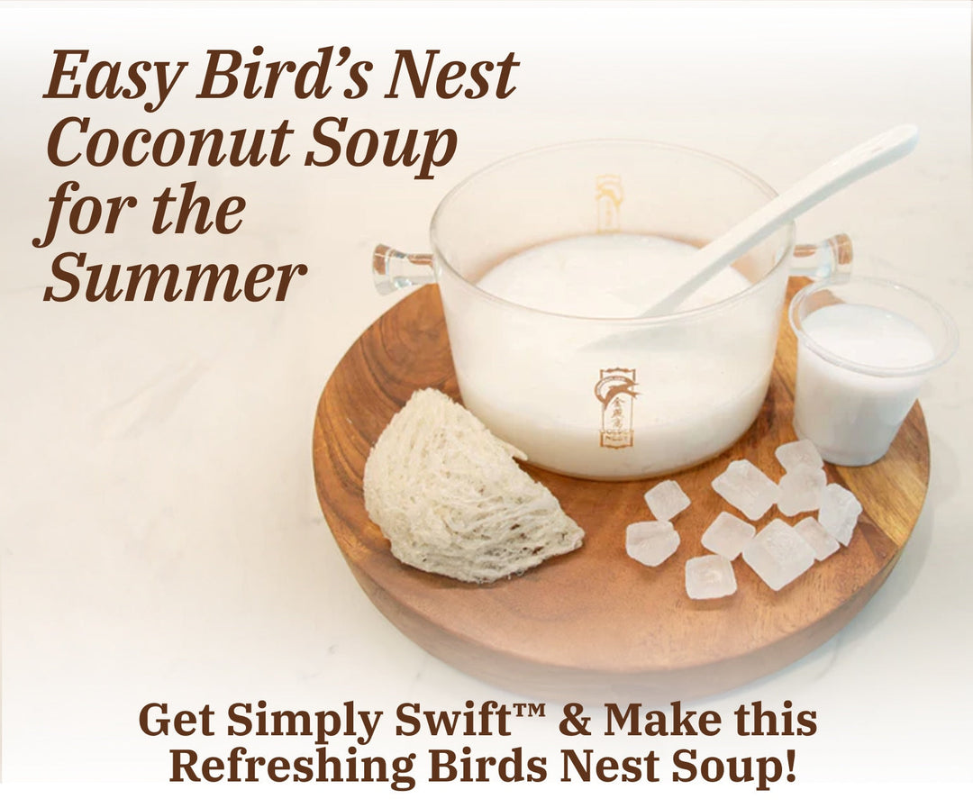 5 步夏日食谱：椰汁燕窝汤