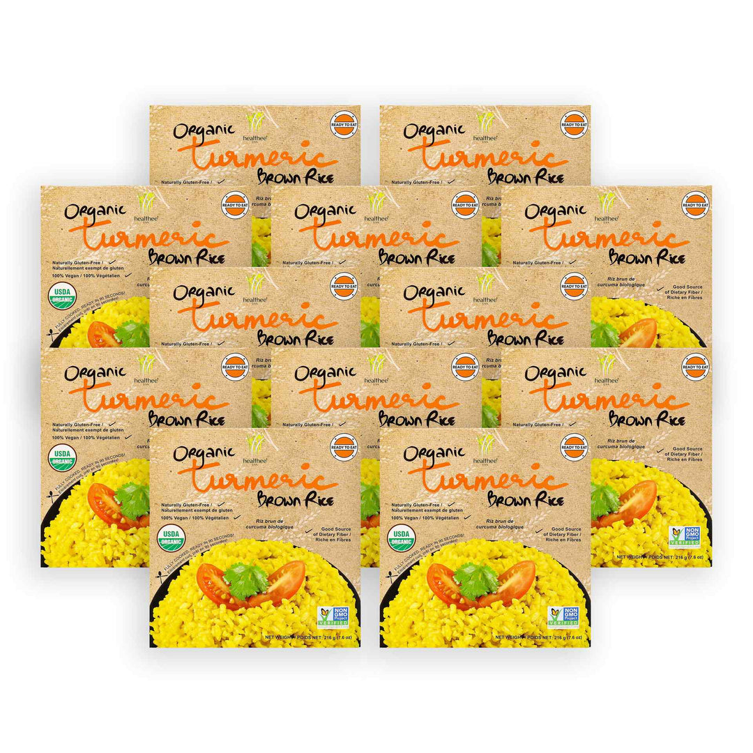 12碗 HEALTHEE 有機薑黃糙米