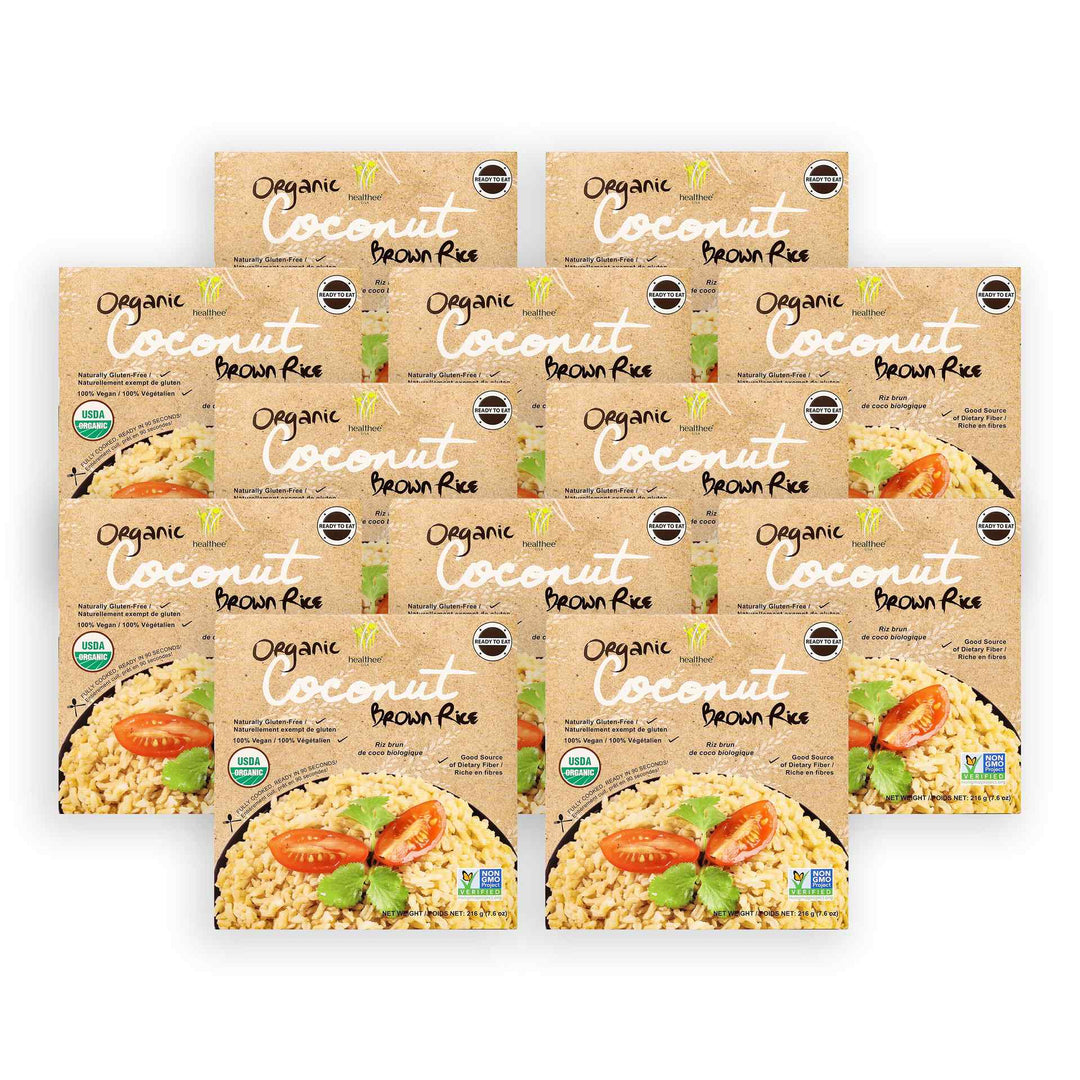 12碗 HEALTHEE 有機椰香糙米