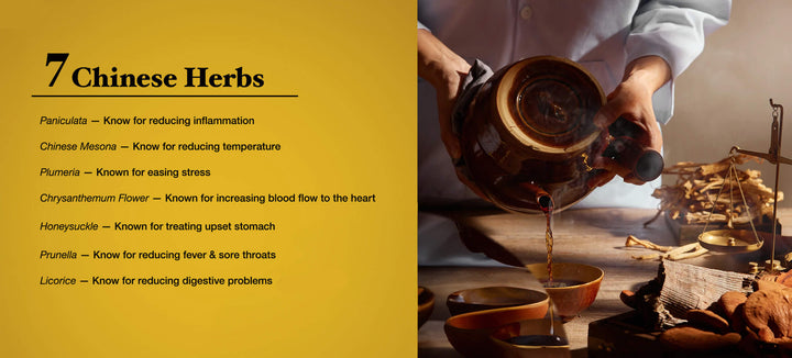 中国草本茶——精选七种珍贵草本精心调配