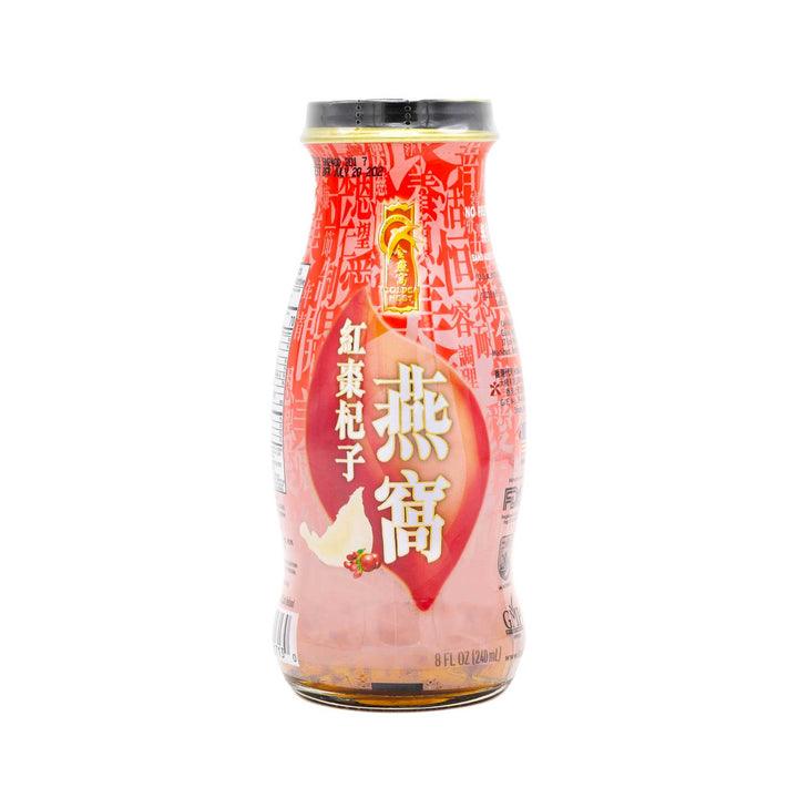 闪购有机冰糖燕窝饮料 -红枣 &枸杞 - 12 瓶 x 240 毫升（8盎司）