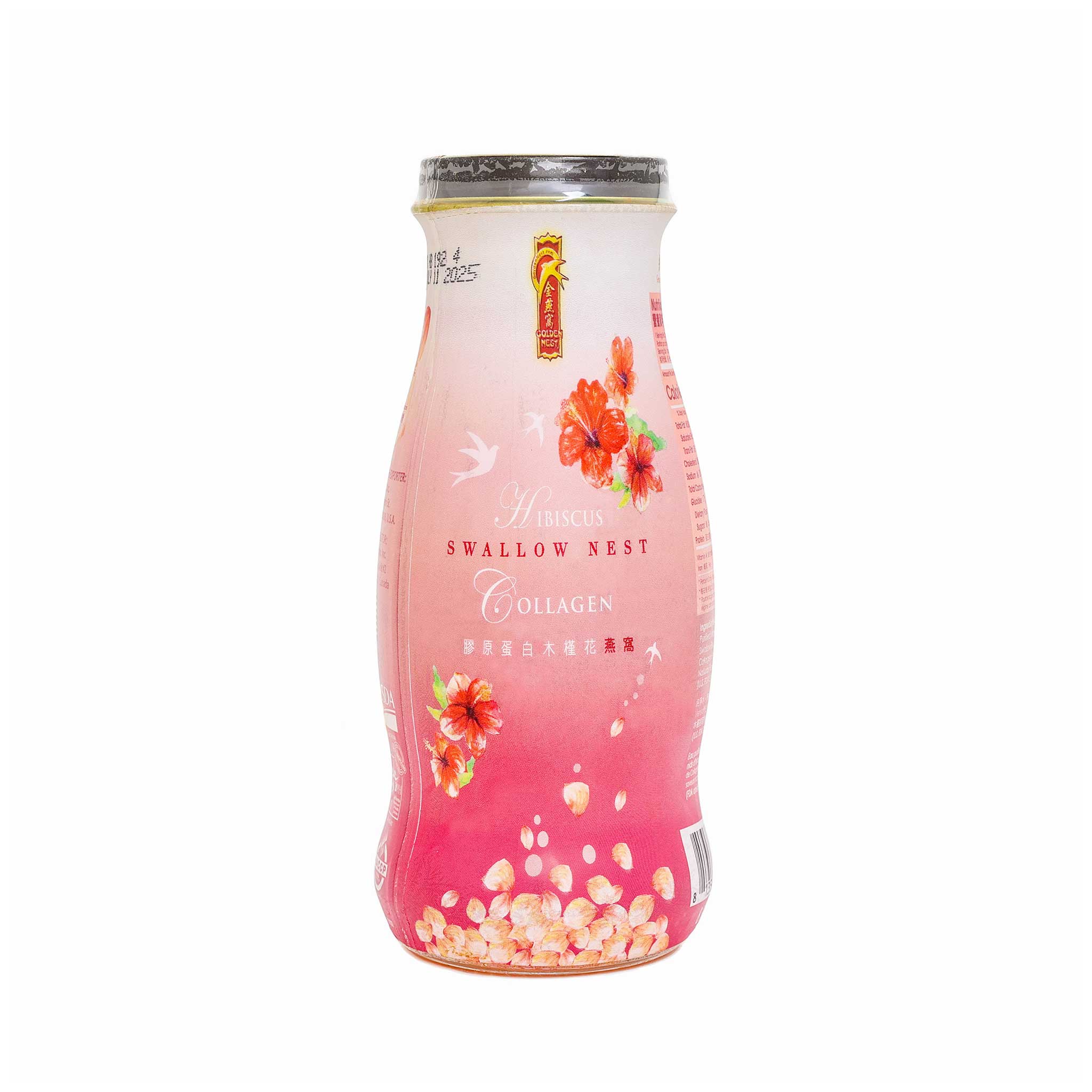 Premium Swallow Bird's Nest Collagen Drink with Hibiscus