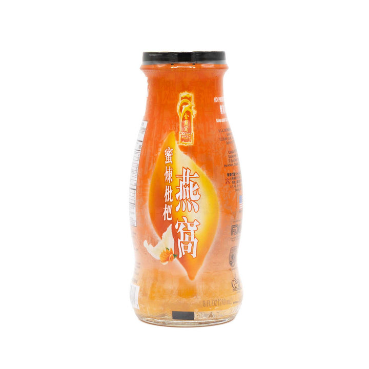 有机冰糖燕窝饮料 -枇杷和蜂蜜 - 6或12瓶 x 240ml（8盎司）
