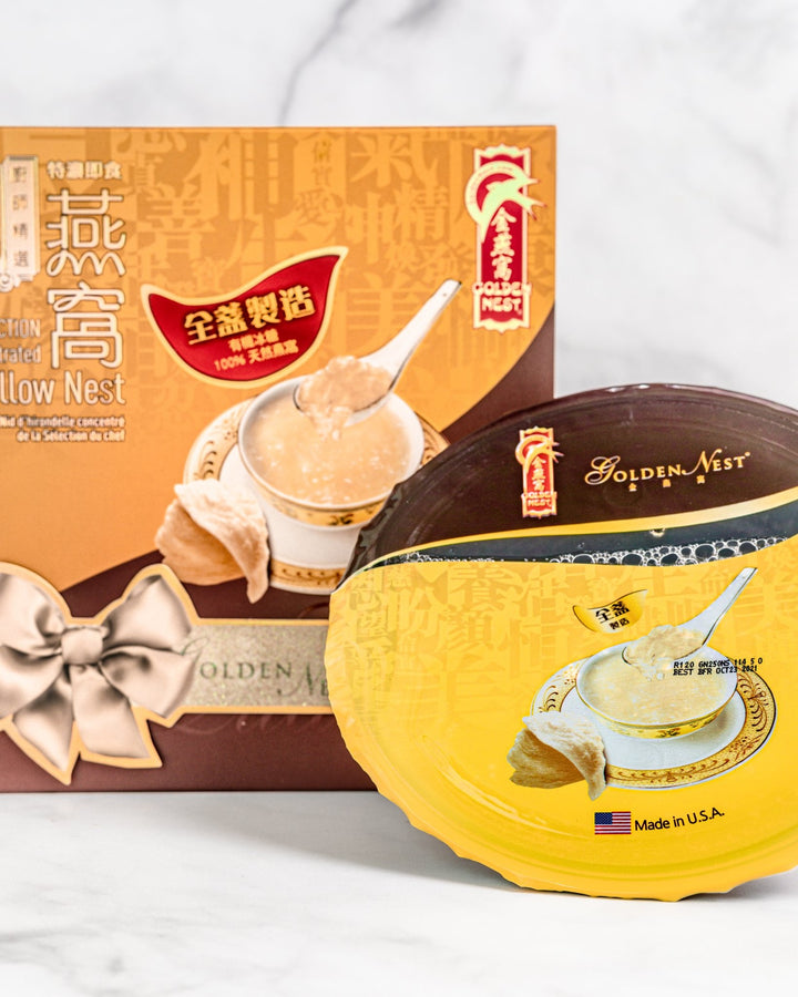 Golden Nest Premium Concentrated Swallow Nest (1 Bowl= 250 gr )