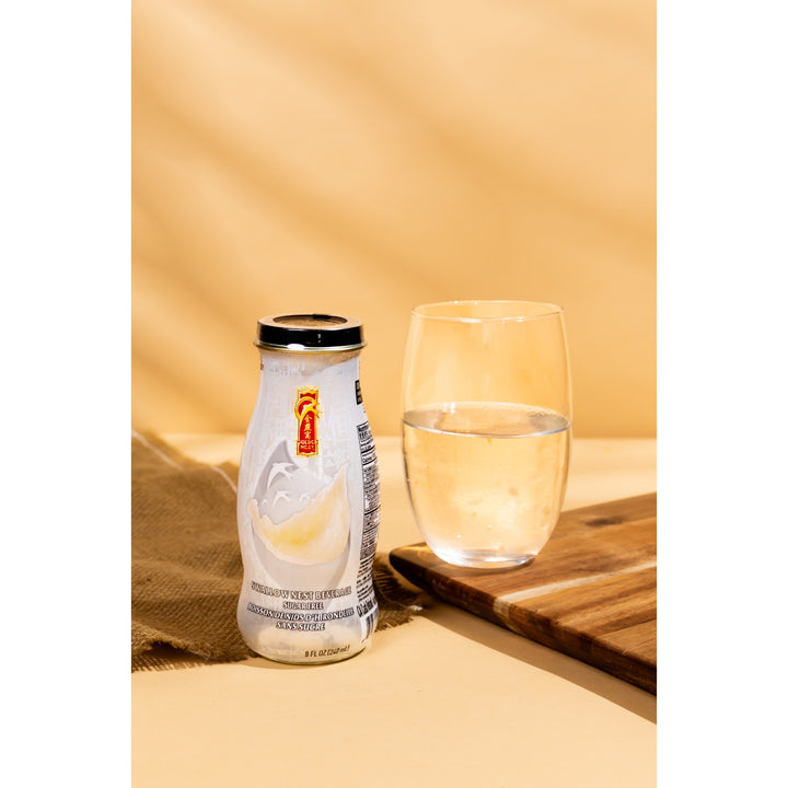 有機冰糖燕窩飲料 - 無糖 - 6 或 12 瓶 x 240 毫升 （8 盎司）