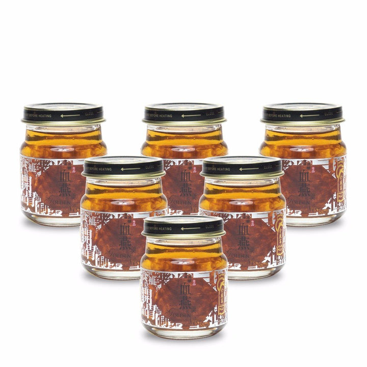 6 and 48 bottles of Golden Nest's Premium Red Bird's Nest Soup Product with Original Rock Sugar Flavor. Shop edible red birds nest near me