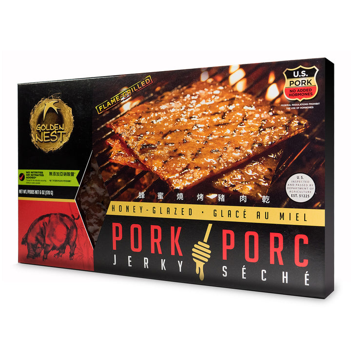 Pork Jerky - Honey Glazed - 6 oz.