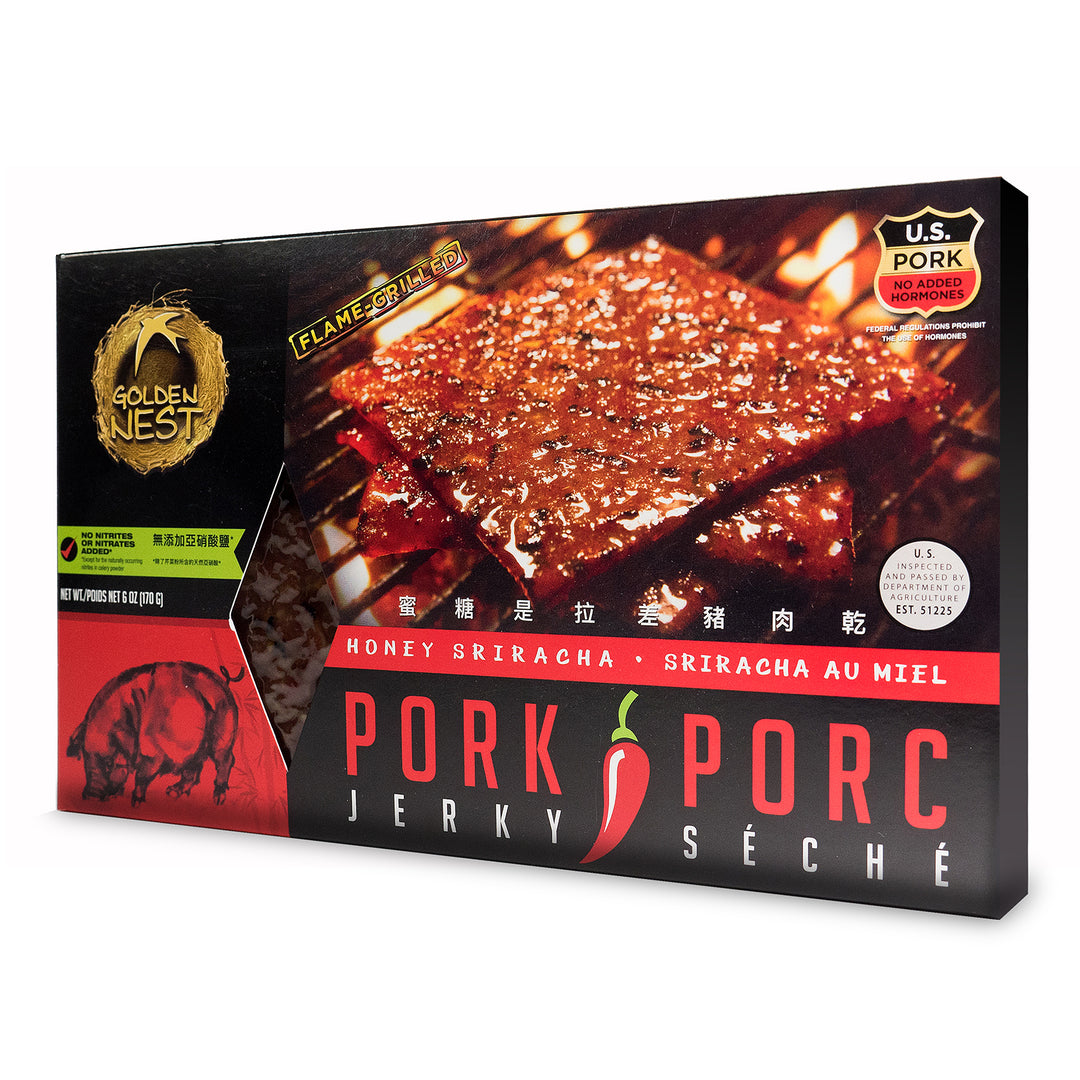 Pork Jerky - Honey Sriracha - 6 oz.