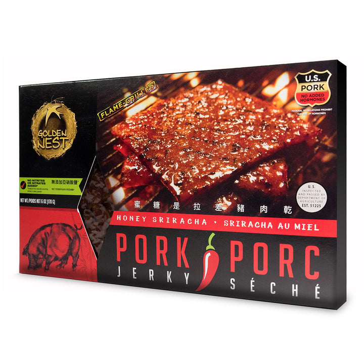 Pork Jerky - Honey Sriracha - 6 oz.