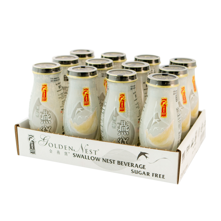 Premium Bird's Nest Drink -  Sugar Free -  6 or 12 Bottles x 240ml (8 oz.)