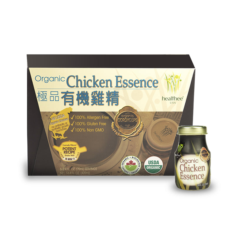 HEALTHEE Chicken Essence With Cordyceps - 6 bottles x 70 ml (2.4 oz.)