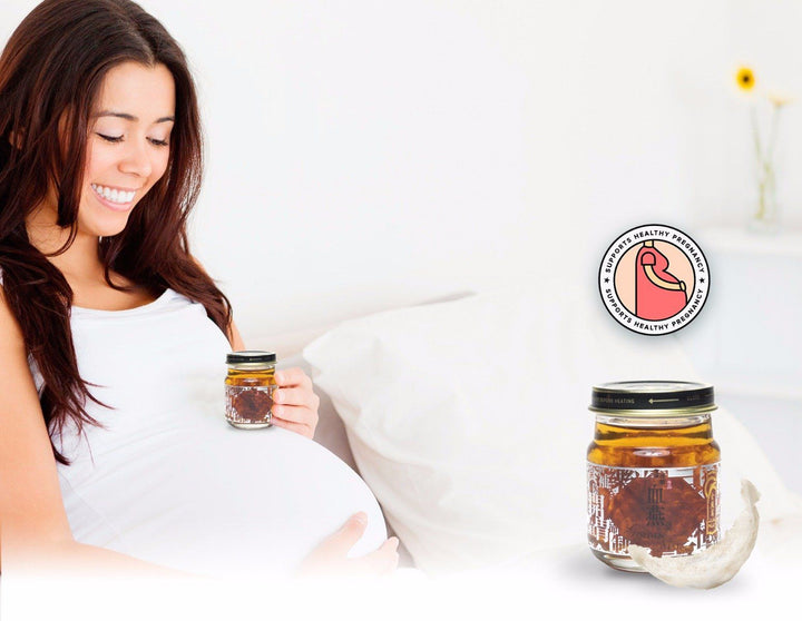 Golden Nest Premium Red Bird’s Nest Soup - Red Date & Goji Berries - Supports Healthy Pregnancy