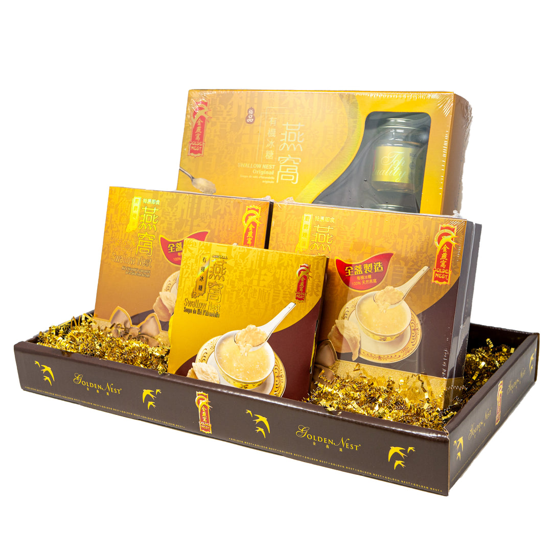 金燕窝 可食用燕窝汤礼品篮 -燕窝 节日的理想礼物