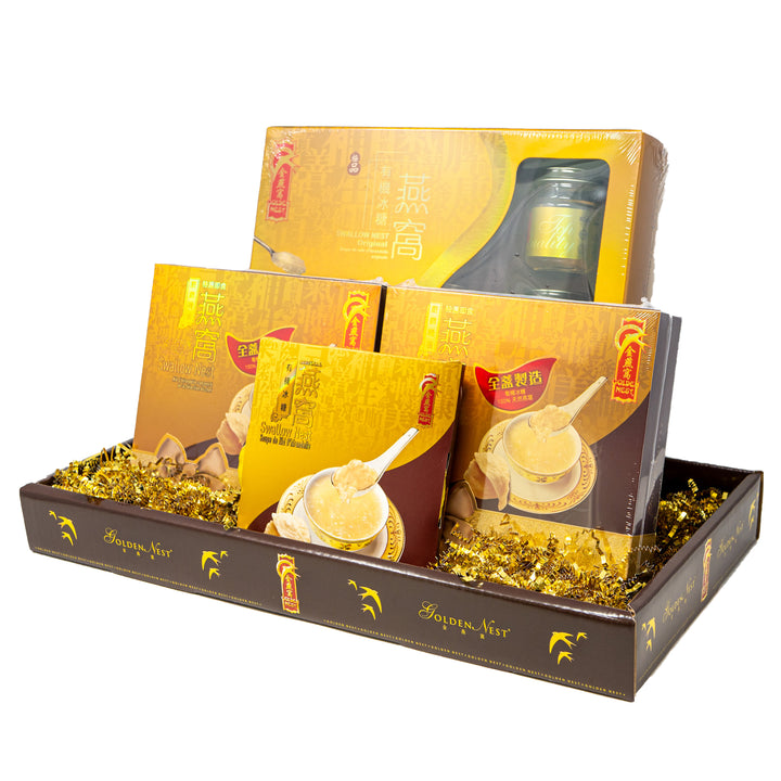 金燕窝 可食用燕窝汤礼品篮 -燕窝 节日的理想礼物