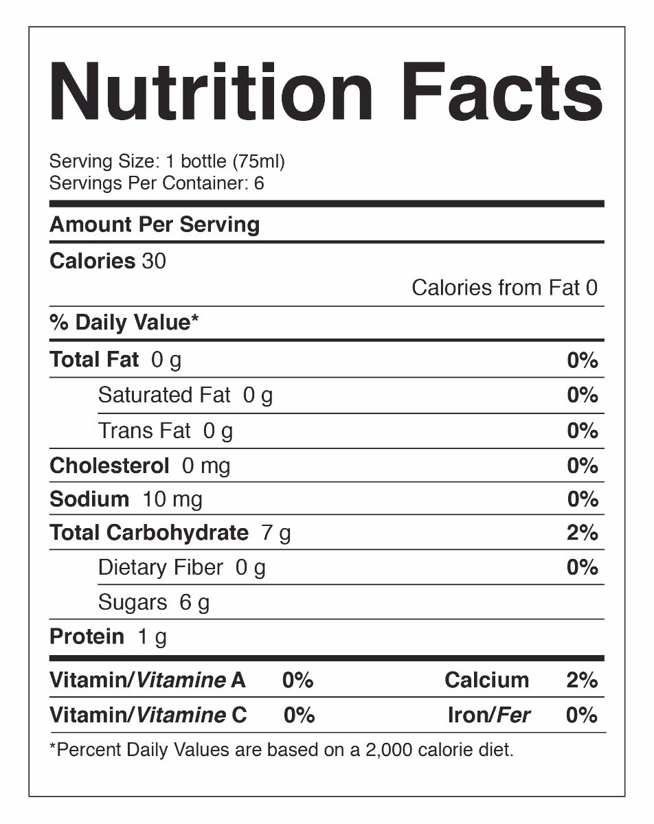 Golden Nest Premium Bird’s Nest Soup - Original Rock Sugar - Nutrition Facts and Serving Size