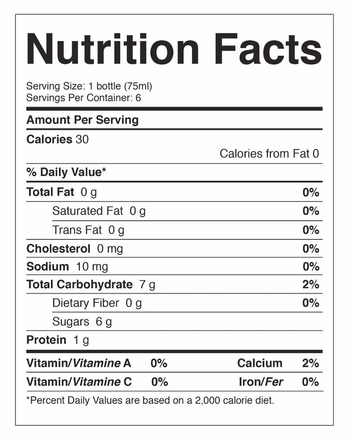 Golden Nest Premium Bird’s Nest Soup - Original Rock Sugar - Nutrition Facts and Serving Size